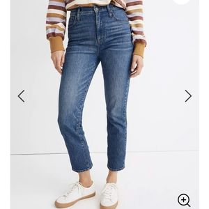 Madewell Classic Straight Jean - Size 25
